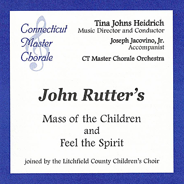 John Rutter Concert CD