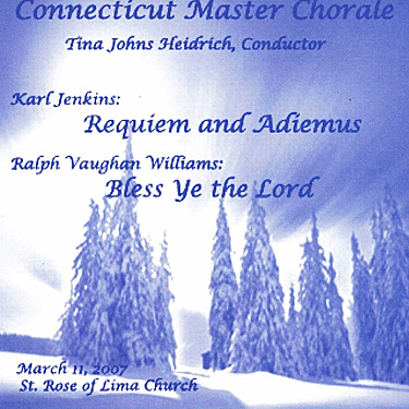 Jenkins and Vaughan Williams Concert CD