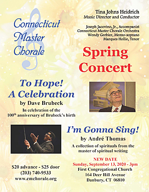 Brubeck and Thomas Concert Poster