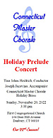 Holiday Prelude Concert Brochure